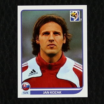 Jan Kozak Panini Sticker No. 479 - South Africa 2010