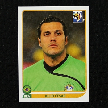 Julio Cesar Panini Sticker No. 488 - South Africa 2010