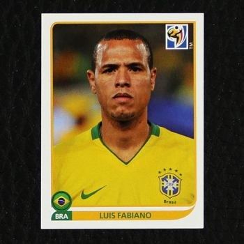 Luis Fabiano Panini Sticker No. 503 - South Africa 2010