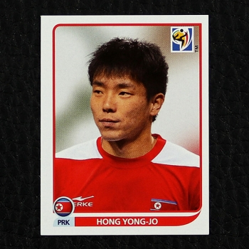 Hong Yong-Jo Panini Sticker No. 521 - South Africa 2010