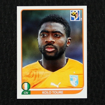 Kolo Toure Panini Sticker No. 527 - South Africa 2010