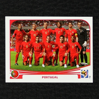 Portugal Team Panini Sticker Nr. 543 - South Africa 2010