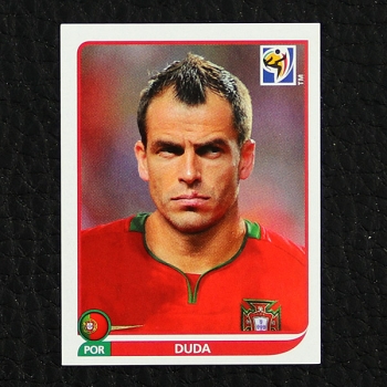 Duda Panini Sticker No. 552 - South Africa 2010