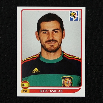 Iker Casillas Panini Sticker Nr. 564 - South Africa 2010