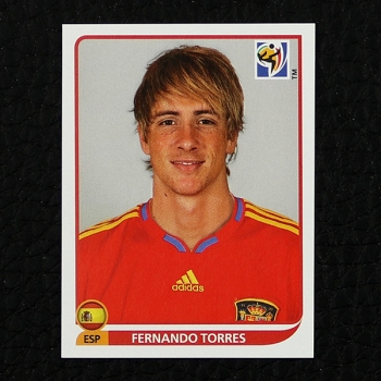 Fernando Torres Panini Sticker Nr. 580 - South Africa 2010