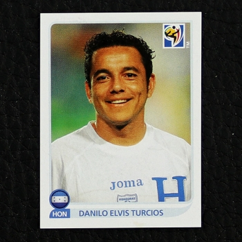 Danilo Elvis Turcios Panini Sticker Nr. 613 - South Africa 2010