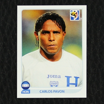 Carlos Pavon Panini Sticker Nr. 616 - South Africa 2010