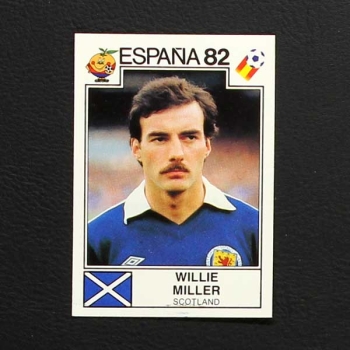 Espana 82 Nr. 406 Panini Sticker Willie Miller