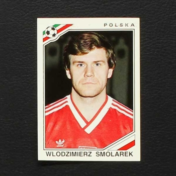 Mexico 86 Nr. 380 Panini Sticker Wlodzimierz Smolarek