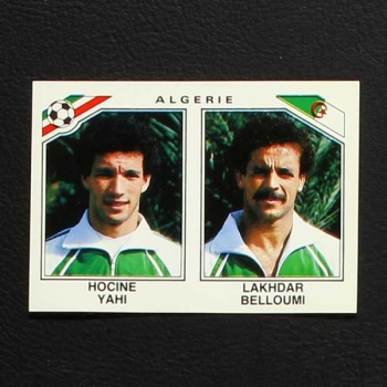 Mexico 86 Nr. 234 Panini Sticker Yahi - Belloumi