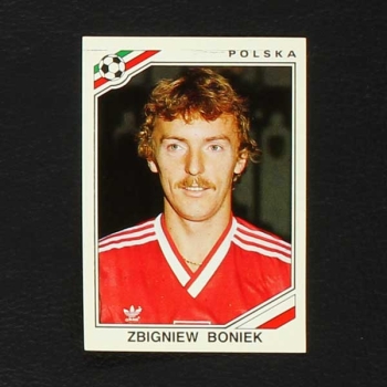 Mexico 86 Nr. 376 Panini Sticker Zbigniew Boniek