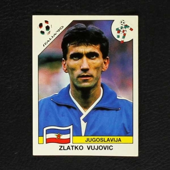 Italia 90 No. 282 Panini sticker Zlatko Vujovic