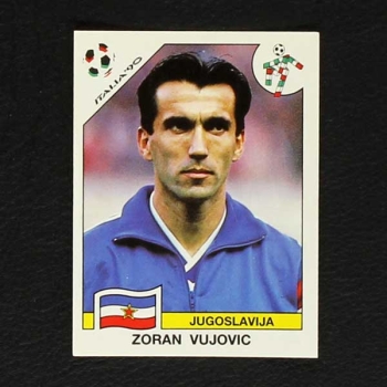 Italia 90 No. 276 Panini sticker Zoran Vujovic