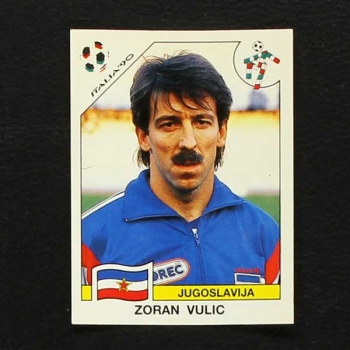 Italia 90 Nr. 273 Panini Sticker Zoran Vulic