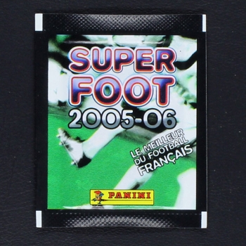 Super Foot 2005 Panini Sticker Tüte Frankreich