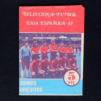 Liga Espanola 83 Sticker Tüte