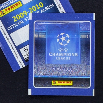 Champions League 2009 Panini Sticker Tüte ohne Barcode
