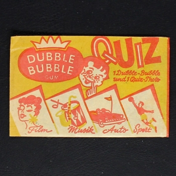 Dubble Bubble Gum Quiz Tüte