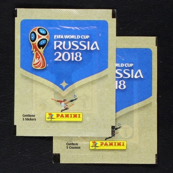 Russia 2018 Panini sticker bags Mexican Version