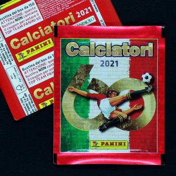 Calciatori 2021 Panini sticker bag red Version