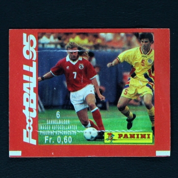 Football 95 Panini Sticker Tüte