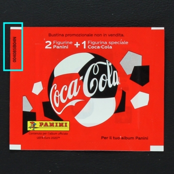 Euro 2020 Coca Cola Panini - Italy Version + Number