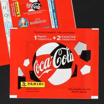 Euro 2020 Coca Cola Panini sticker bag - Croatia Version