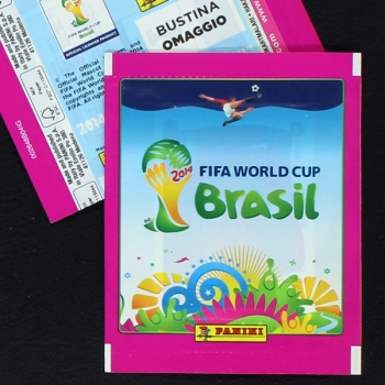 Brasil 2014 Panini Sticker Tüte - Omaggio Version