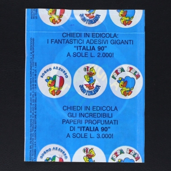 Italia 90 Masters Edizioni bag with stickers and toys