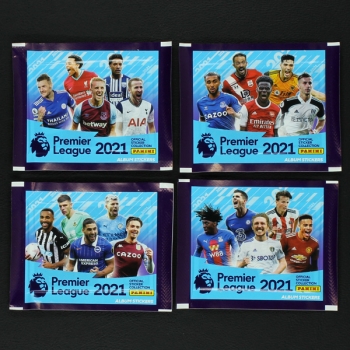 Premier League 2021 Panini Sticker Tüte - 4 Versionen