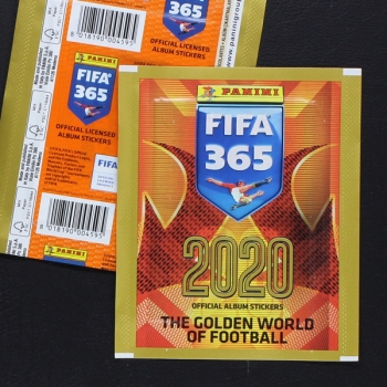 FIFA 365 2020 Panini Sticker Tüte orange Variante