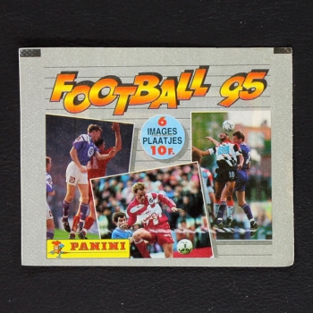 Football 95 Panini Sticker Tüte Belgien