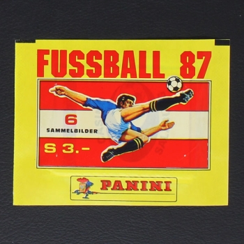 Fußball 1987 Panini sticker bag Austria