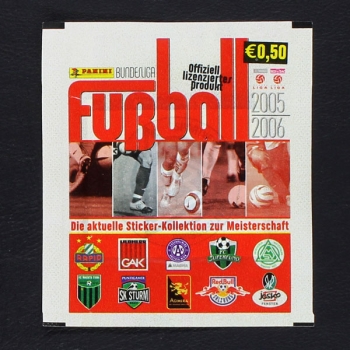 Fußball 2005 Panini sticker bag Austria