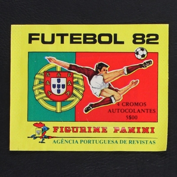 Futebol 82 Panini Sticker Tüte Portugal