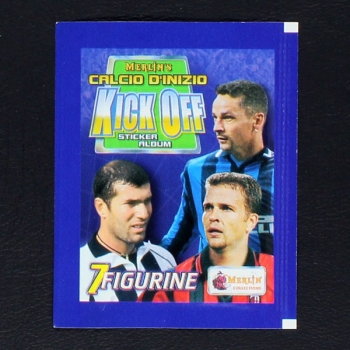 Calcio D'Inzio Kick Off 1999 Merlin sticker bag