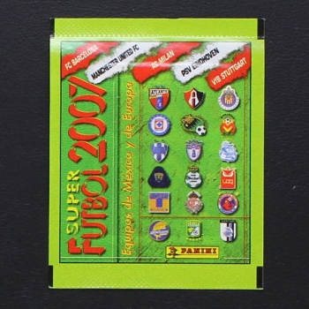 Super Futbol 2007 Panini Sticker Tüte Mexico