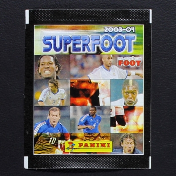 Superfoot 2003 Panini Sticker Tüte