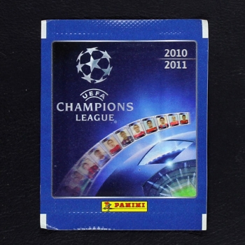 Champions League 2010 Panini Sticker Tüte blaue Variante