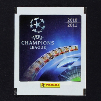 Champions League 2010 Panini Sticker Tüte weiße Variante