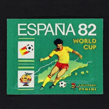 Espana 82 Panini Sticker Tüte - Fuji Version