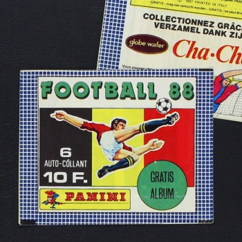 Football 88 Panini Sticker Tüte Cha-Cha Variante