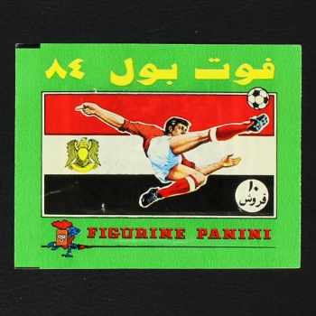 Football 1984 Panini Sticker Tüte - Ägypten Version