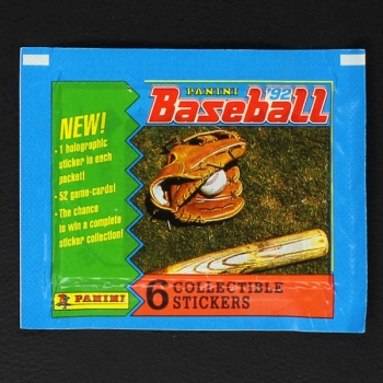 Baseball 92 Panini Sticker Tüte