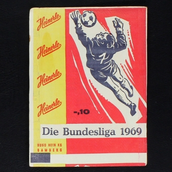 Die Bundesliga 1969 Heinerle Bilder Tüte