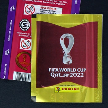 Qatar 2022 Panini Sticker Tüte - Argentina Version