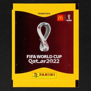 Qatar 2022 Panini Sticker Tüte - McDonalds Version