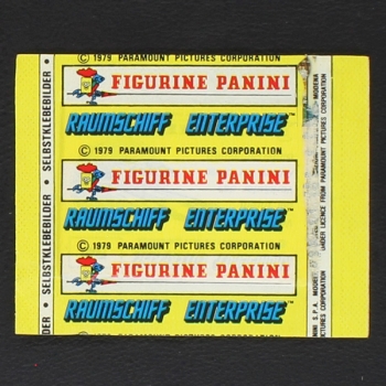 Raumschiff Enterprise 1979 Panini Sticker Tüte - Werbetüte