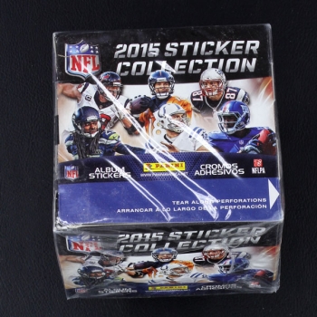 NFL Football 2015 Panini Box mit 50 Sticker Tüten