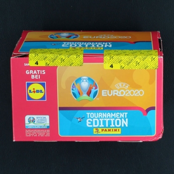 Euro 2020 Tournament Panini Box Lidl promo Version